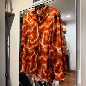 MISBHV Barb Wire Silk Shirt